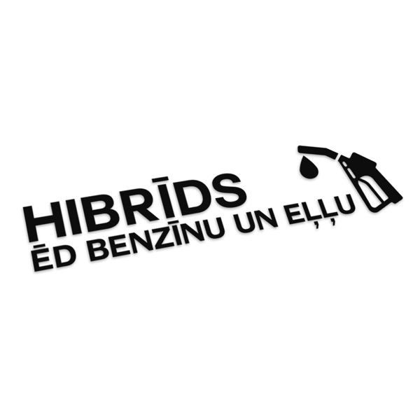 Hibrīds Ēd benzīnu un eļļu